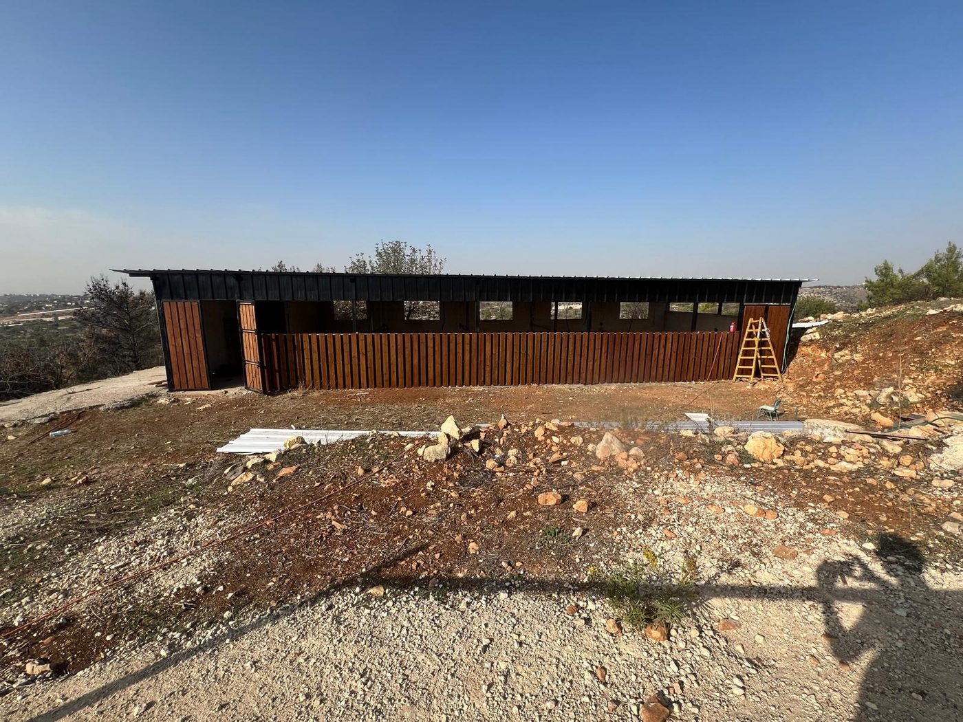 Finished horse stable