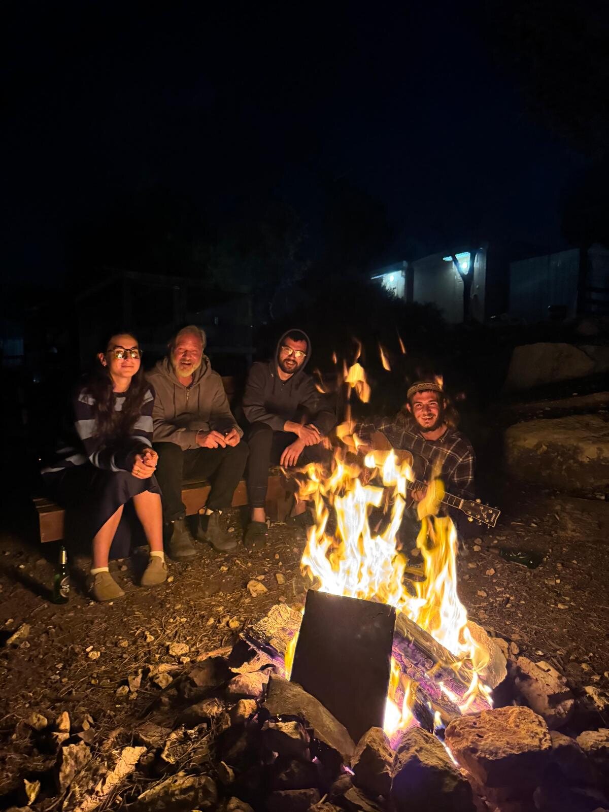 Around the bonfire